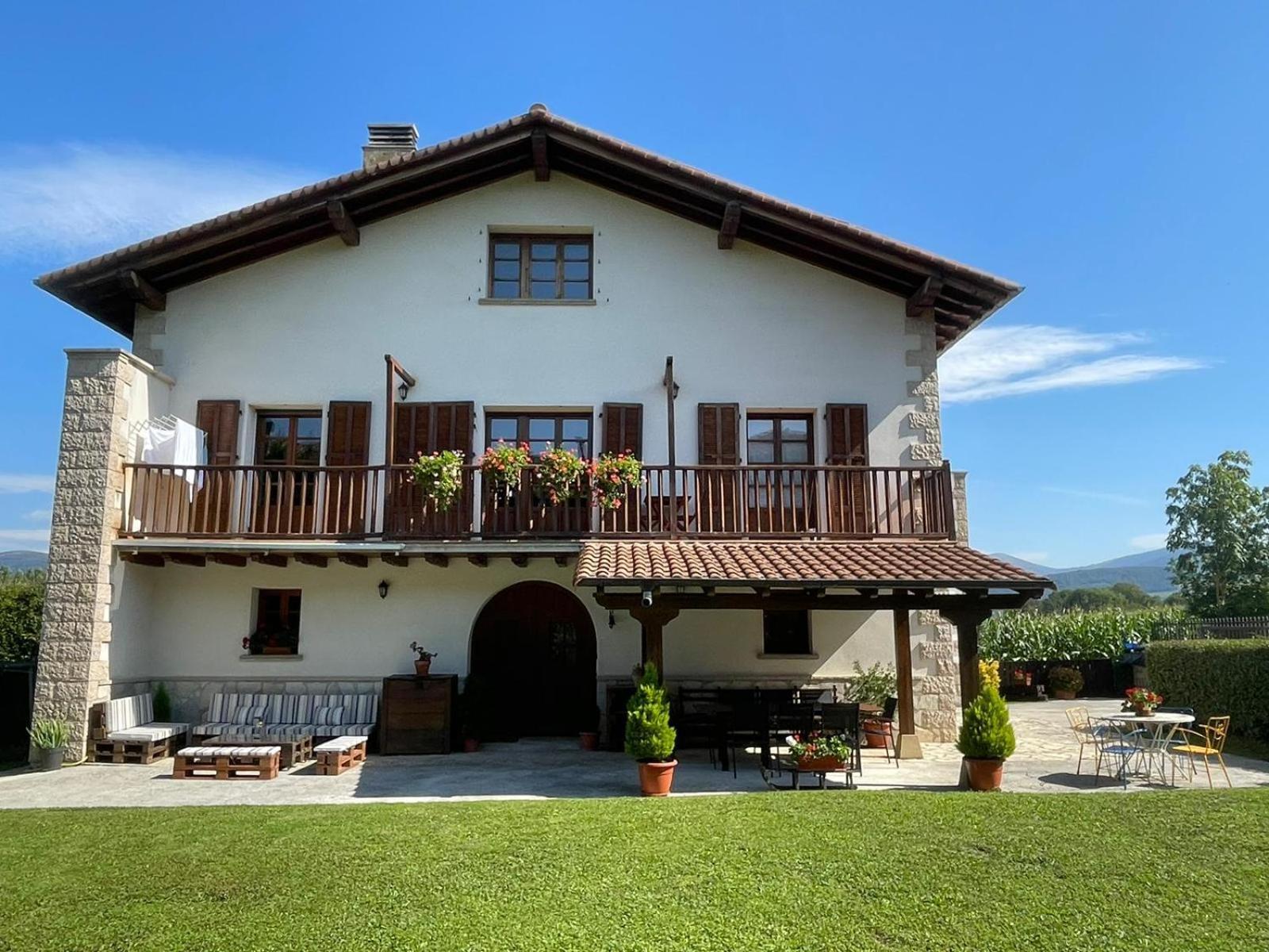 Casa Rural Galain Lizaso Esterno foto